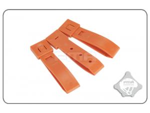 FMA 3"Strap buckle accessory (3pcs for a set)orange  TB1032-OR